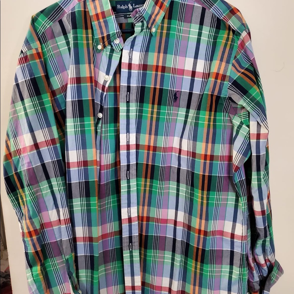 Ralph Lauren Plaid Button Up